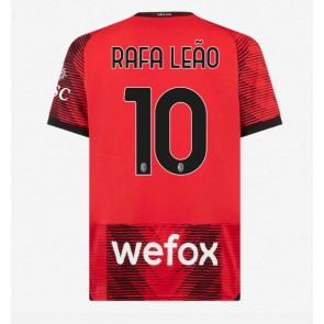 AC Milan Rafael Leao #10 Replica Home Stadium Shirt 2023-24 Short Sleeve